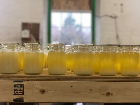 Candles in production